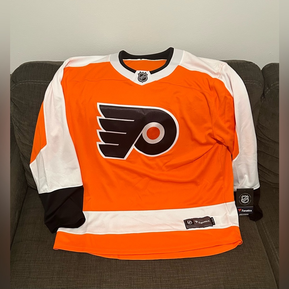 Fanatics Authentic Philadelphia Flyers Hockey NHL Breakaway Jersey Men’s Sz: M - Picture 1 of 5